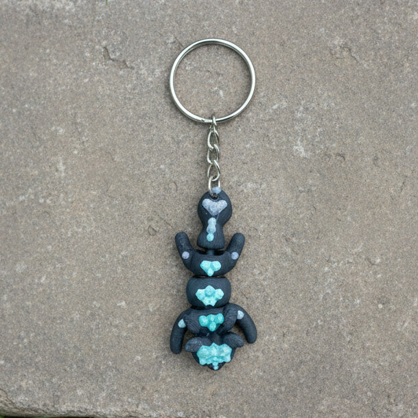 Minimals Crystal Dragon Keychain