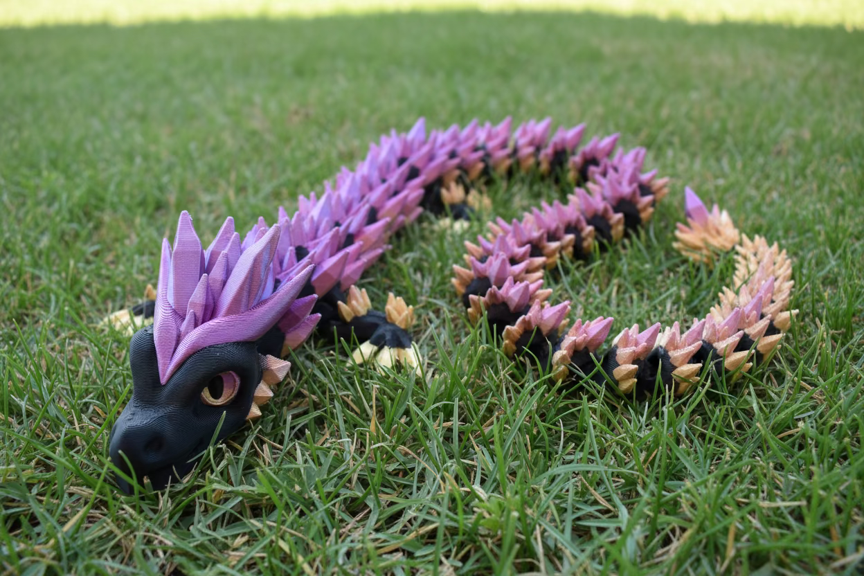 Crystal Dragon - Large Multi Color