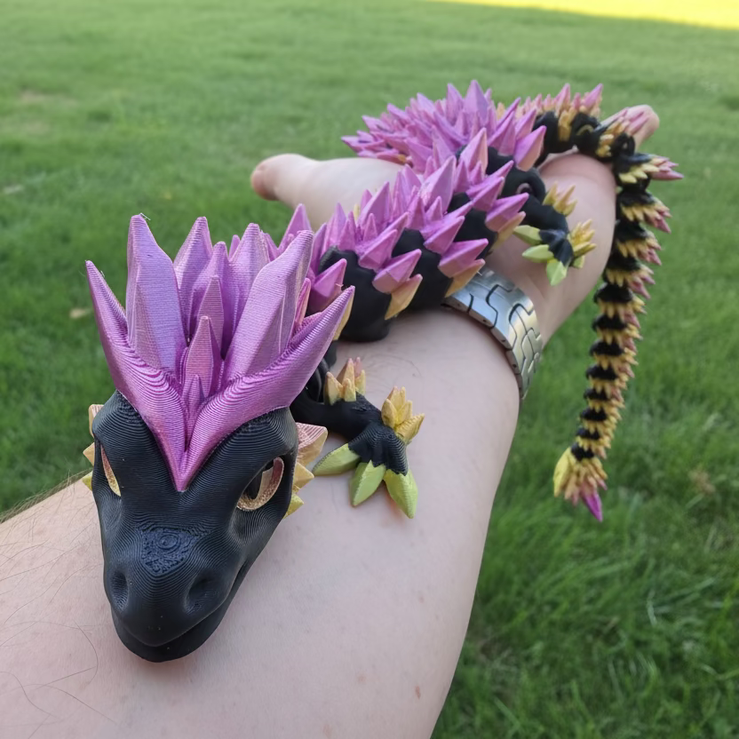 Crystal Dragon - Large Multi Color